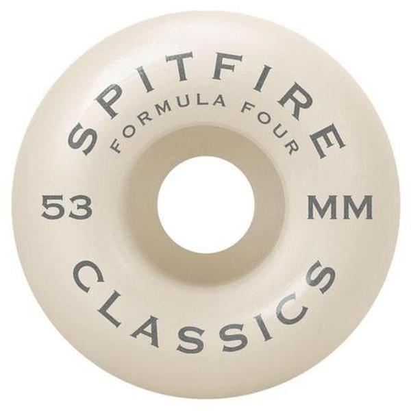 Spitfire Formula Four Orange Classics Wheels 99du 53mm-Black Sheep Skate Shop