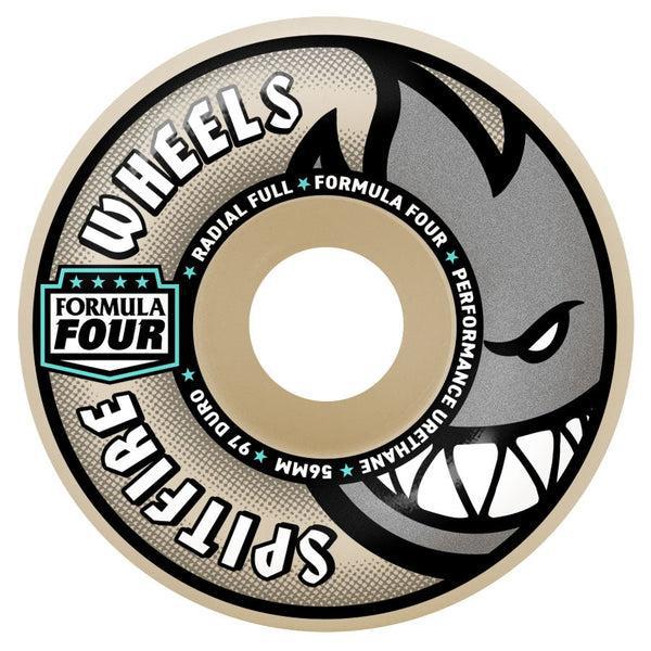 Spitfire Formula Four Radial Full Wheels 97du 58mm-Black Sheep Skate Shop