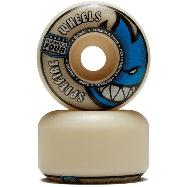 Spitfire Formula Four Radials Wheels Natural 99du 54mm-Black Sheep Skate Shop