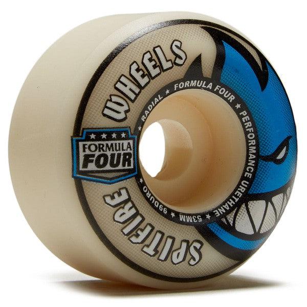 Spitfire Formula Four Radials Wheels Natural 99du 54mm-Black Sheep Skate Shop