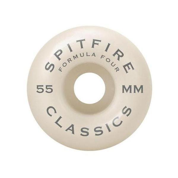 Spitfire Formula Four Yellow Classics Wheels 99du 55mm-Black Sheep Skate Shop