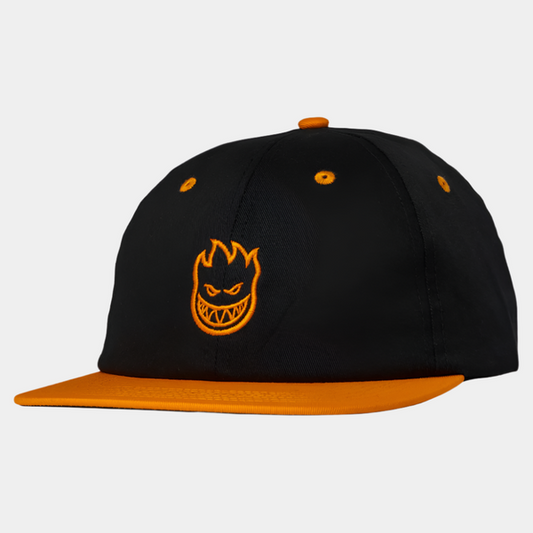 Spitfire Lil Bighead Strapback Hat Black - Orange-Black Sheep Skate Shop