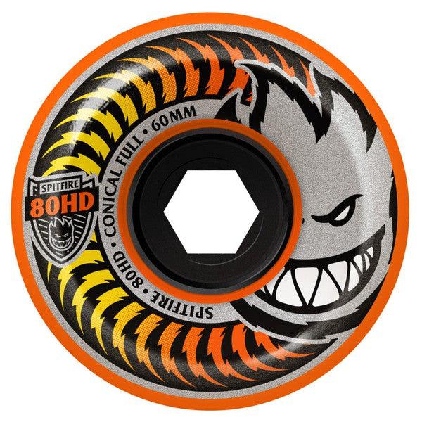 Spitfire Wheels 80HD Charger Conical Full Fade Orange-Black Sheep Skate Shop