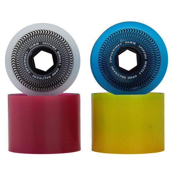 Spitfire Wheels 80HD Superwides 58mm CMYK-Black Sheep Skate Shop