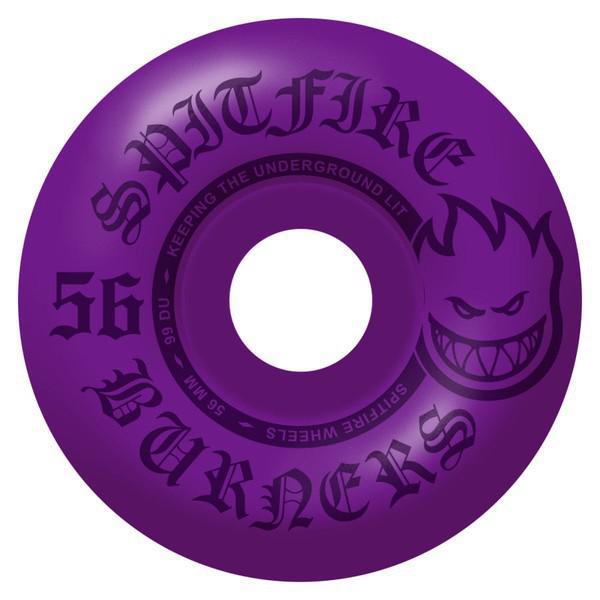 Spitfire Wheels Burner Edition 99du 56mm Purple-Black Sheep Skate Shop