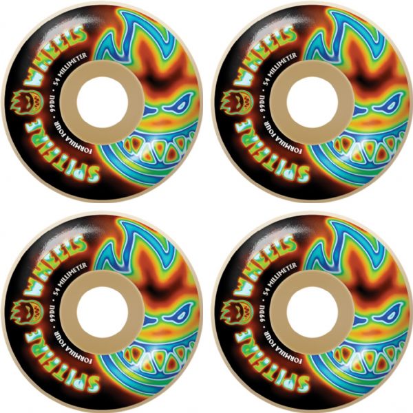 Spitfire Wheels F4 Radioactive Bighead 99d 54mm Natural-Black Sheep Skate Shop