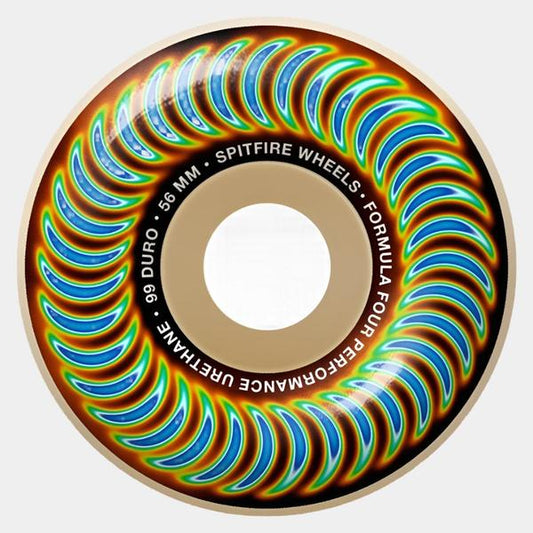 Spitfire Wheels F4 Radioactive Classic 99d 56mm Natural-Black Sheep Skate Shop