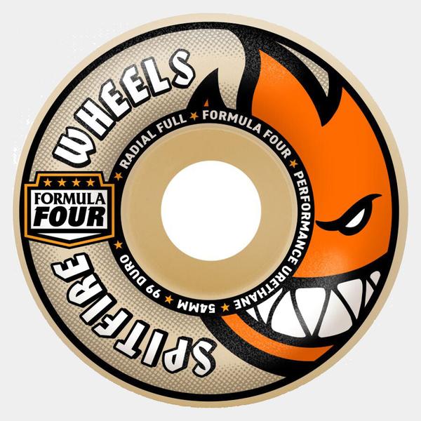 Spitfire Wheels Formula Four Radial Full 99d 56mm-Black Sheep Skate Shop