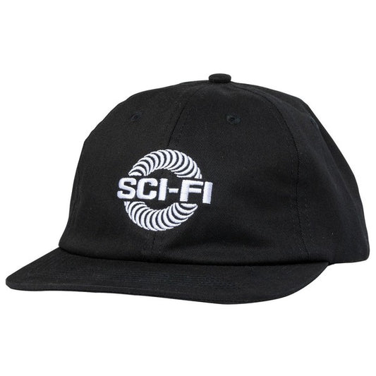Spitfire Wheels x Sci-Fi Fantasy Classic Snapback Hat Black-Black Sheep Skate Shop