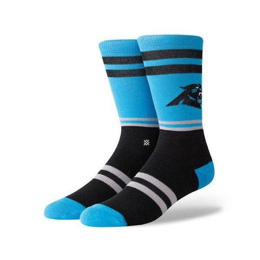 Stance Carolina Panthers Logo Socks-Black Sheep Skate Shop