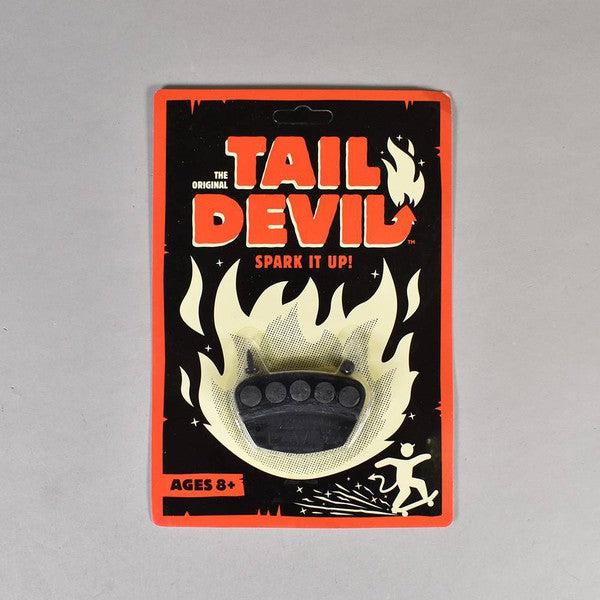 Tail Devil Sparking Skateboard Skid Plate - Black-Black Sheep Skate Shop