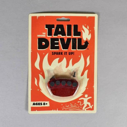 Tail Devil Sparking Skateboard Skid Plate - Red-Black Sheep Skate Shop