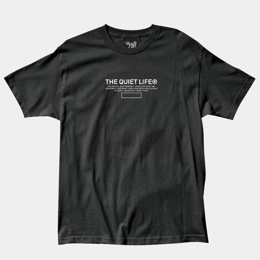 The Quiet Life Circle R T Tee Black-Black Sheep Skate Shop