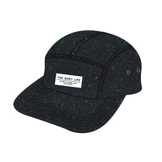 The Quiet Life Confetti 5 Panel Camper Hat-Black Sheep Skate Shop