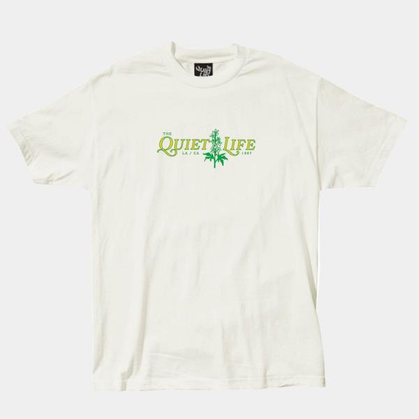The Quiet Life Eliza Flowers Tee Cream-Black Sheep Skate Shop