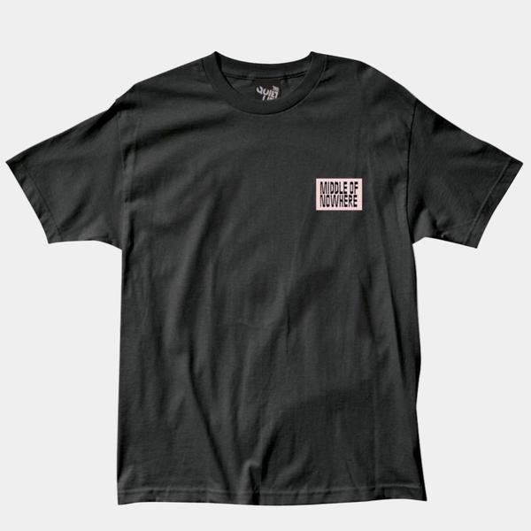 The Quiet Life Landscape Tee Black-Black Sheep Skate Shop