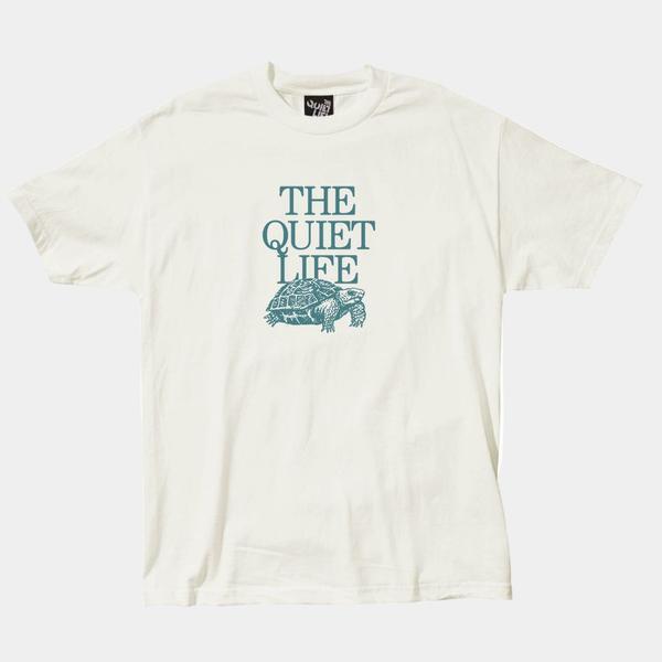 The Quiet Life Turtle Tee Pigment Dyed Ivory-Black Sheep Skate Shop