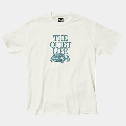 The Quiet Life Turtle Tee Pigment Dyed Ivory-Black Sheep Skate Shop