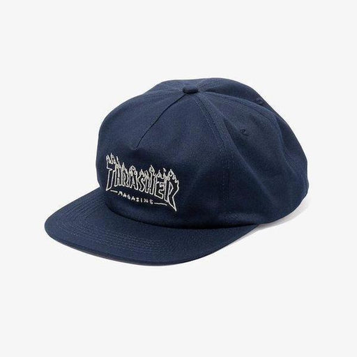 Thrasher Drunk Witch Snapback Hat Navy Blue-Black Sheep Skate Shop