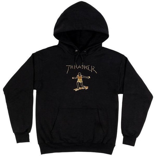 Thrasher Gonz Pullover Hoody Black - Brown-Black Sheep Skate Shop