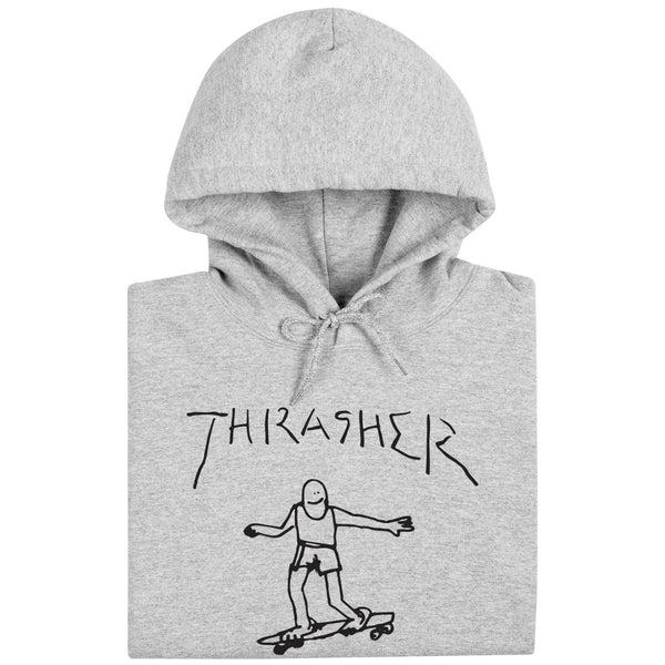 Thrasher Gonz Pullover Hoody Grey-Black Sheep Skate Shop