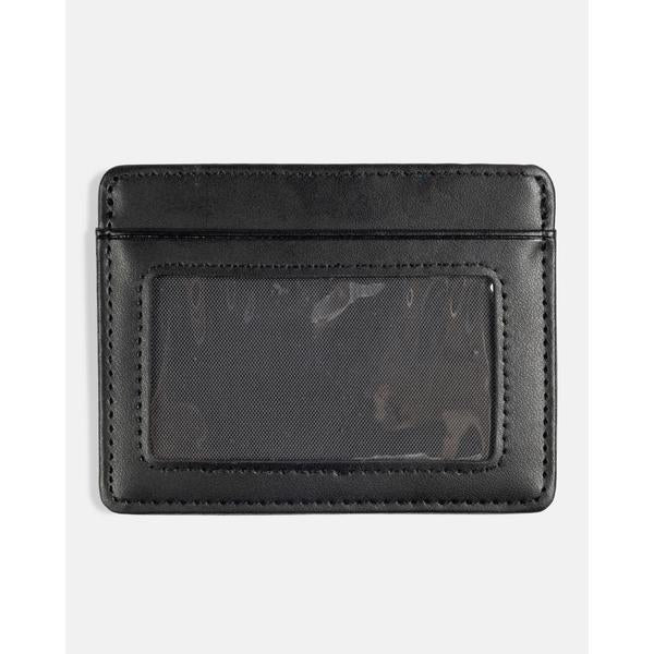 Thrasher Mag Leather Card Wallet Black-Black Sheep Skate Shop
