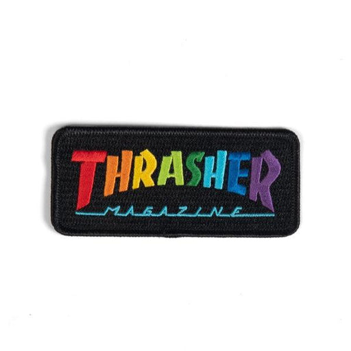 Thrasher Mag Rainbow Patch Black-Black Sheep Skate Shop