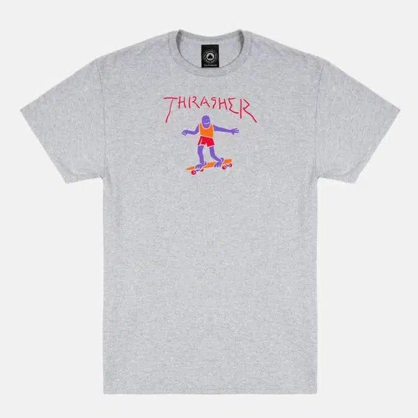 Thrasher Magazine Gonz Fill Tee Ash Grey-Black Sheep Skate Shop