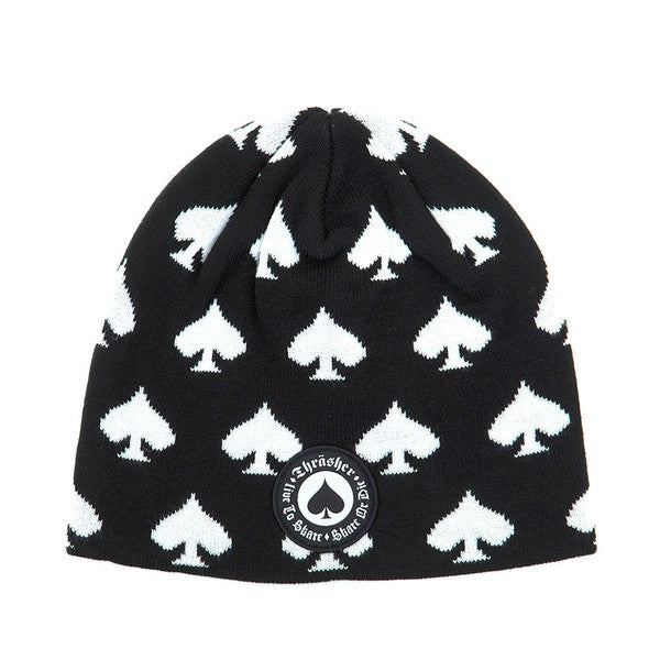 Thrasher Magazine Oath Skully Beanie Black-Black Sheep Skate Shop