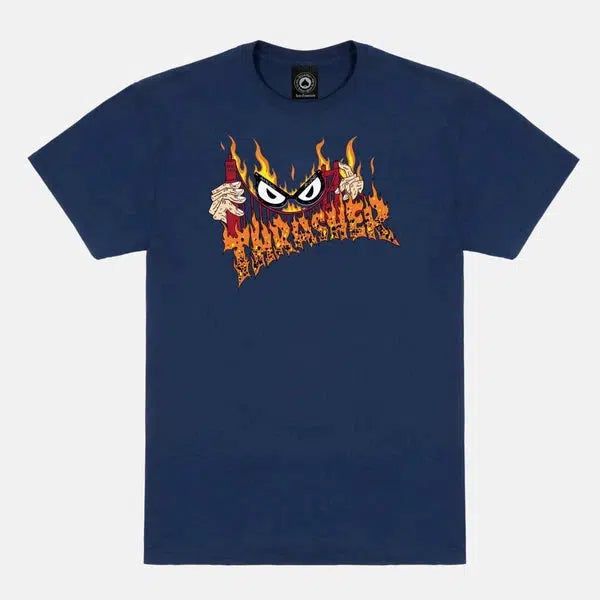 Thrasher Magazine Sucka Free by Neckface T-Shirt Navy-Black Sheep Skate Shop