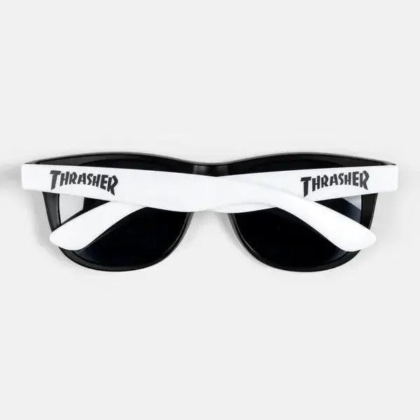 Thrasher Magazine Sunglasses White - Black-Black Sheep Skate Shop