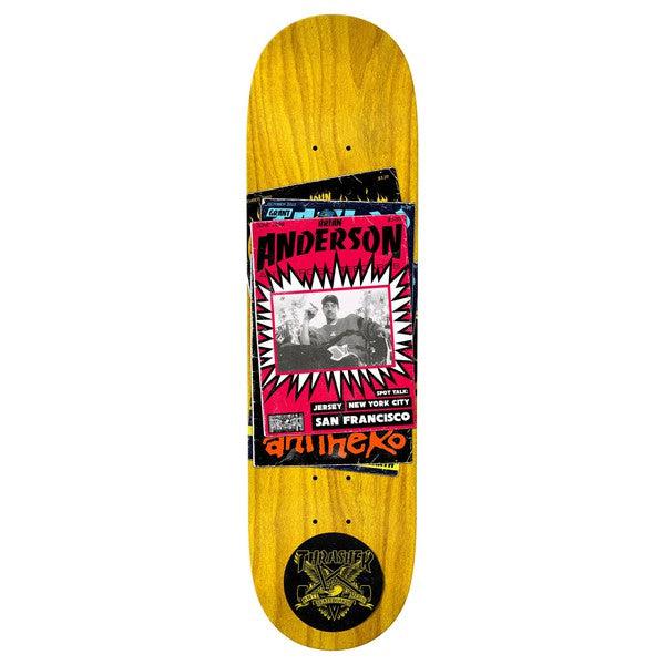 Thrasher Magazine x Antihero Skateboards Brian Anderson Deck 9"-Black Sheep Skate Shop