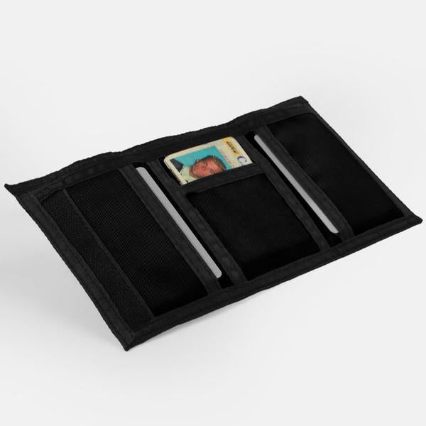 Thrasher Skate Mag Nylon Wallet Black - White-Black Sheep Skate Shop