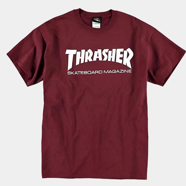 Thrasher Magazine Skate Mag T-Shirt Maroon – Black Sheep Skate Shop