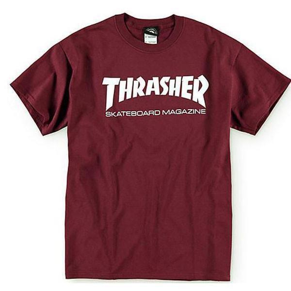 Thrasher Skate Mag T-Shirt Maroon-Black Sheep Skate Shop