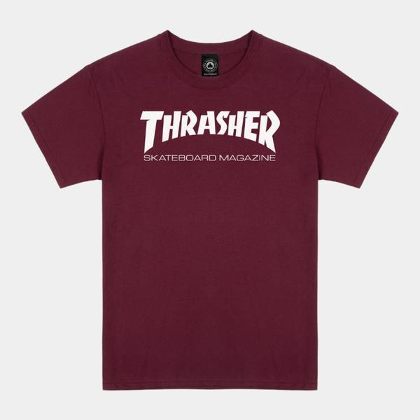 Thrasher Skate Mag T-Shirt Maroon-Black Sheep Skate Shop