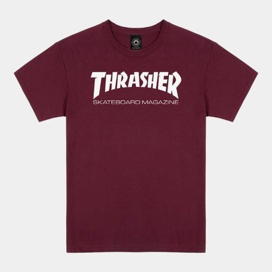 Thrasher Skate Mag T-Shirt Maroon-Black Sheep Skate Shop