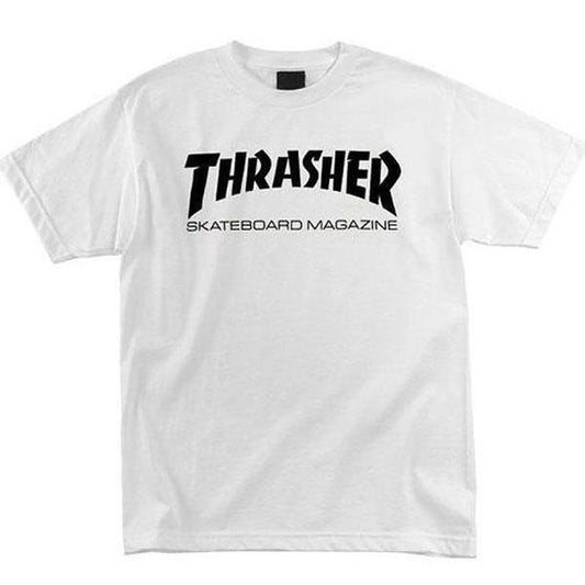 Thrasher Skate Mag T-Shirt White-Black Sheep Skate Shop