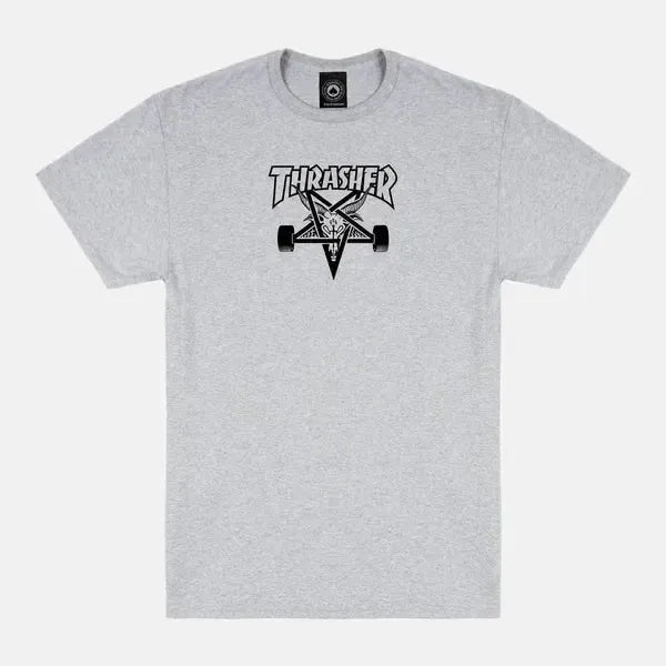 Thrasher SkateGoat T-Shirt Grey-Black Sheep Skate Shop