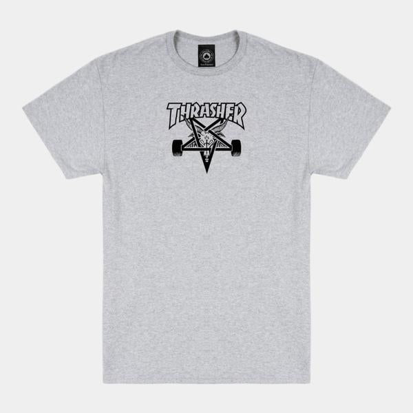 Thrasher SkateGoat T-Shirt Grey-Black Sheep Skate Shop