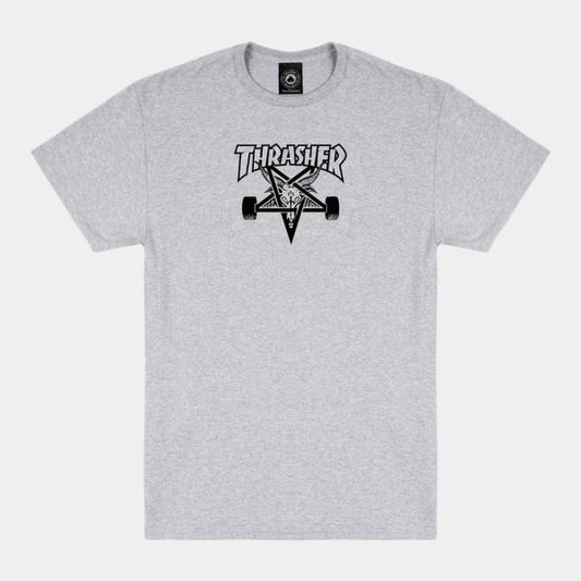 Thrasher SkateGoat T-Shirt Grey-Black Sheep Skate Shop