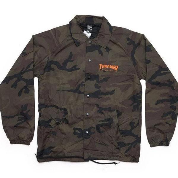 Thrasher Skategoat Coach Jacket Camo-Black Sheep Skate Shop