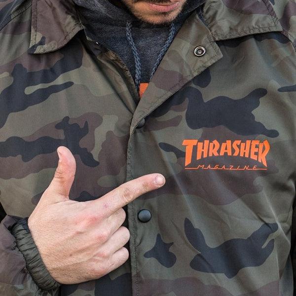 Thrasher Skategoat Coach Jacket Camo-Black Sheep Skate Shop