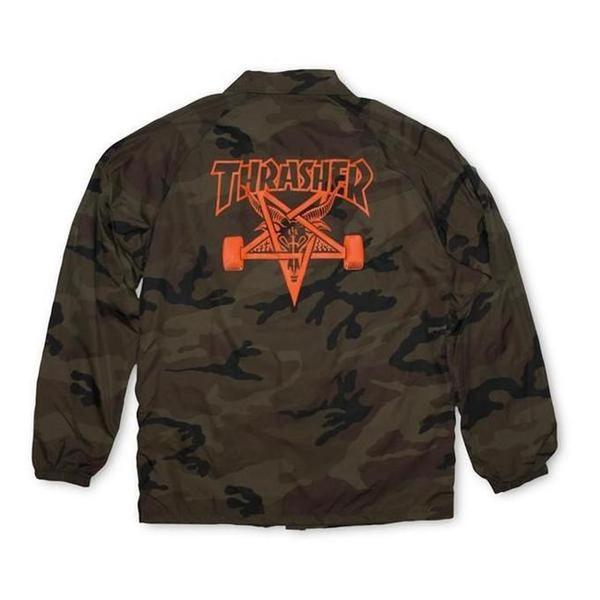 Thrasher Skategoat Coach Jacket Camo-Black Sheep Skate Shop