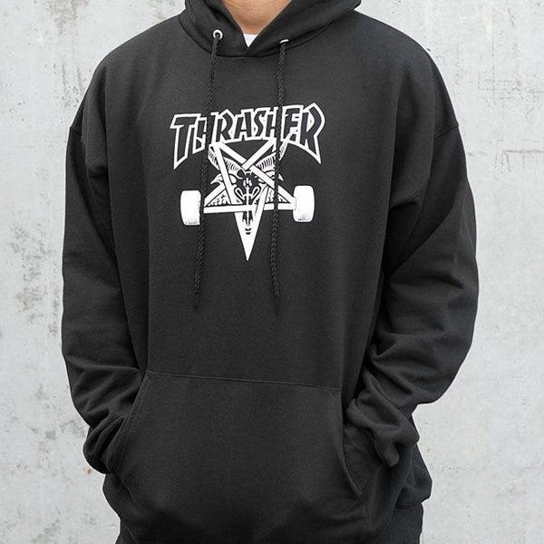 Thrasher hoodie size clearance small