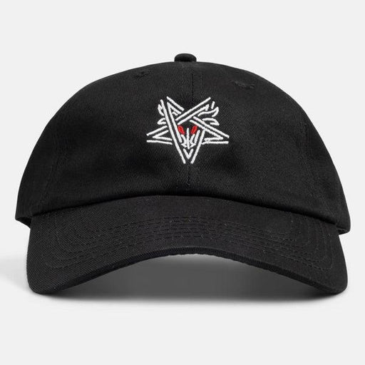Thrasher Skategoat Redux Old Timer Strapback Hat Black-Black Sheep Skate Shop