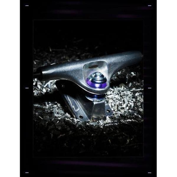 Thunder Trucks Inverted 148 Team Set Polished Silver-Black Sheep Skate Shop