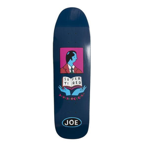 Tired Skateboards Scholar Wanderer Shaped Deck 9.25"-Black Sheep Skate Shop