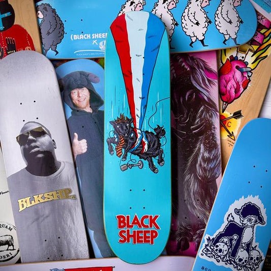 Todd Bratrud x Black Sheep "Farley" Skate Deck-Black Sheep Skate Shop