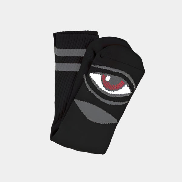 Toy Machine Sect Eye Sock III Black - Silver – Black Sheep Skate Shop